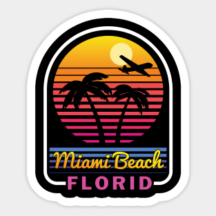 Miami Beach Sticker